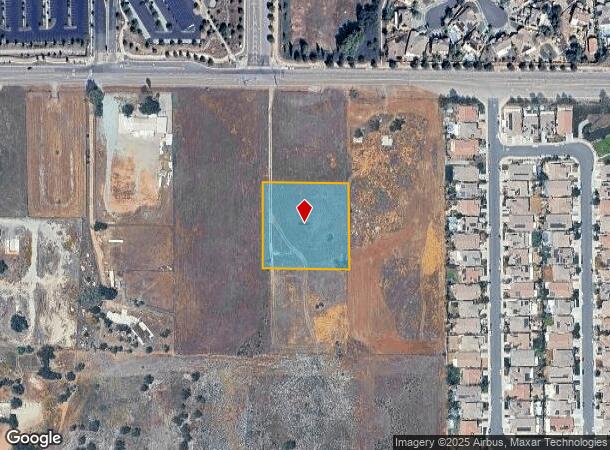  34072 Warner Ln, Menifee, CA Parcel Map