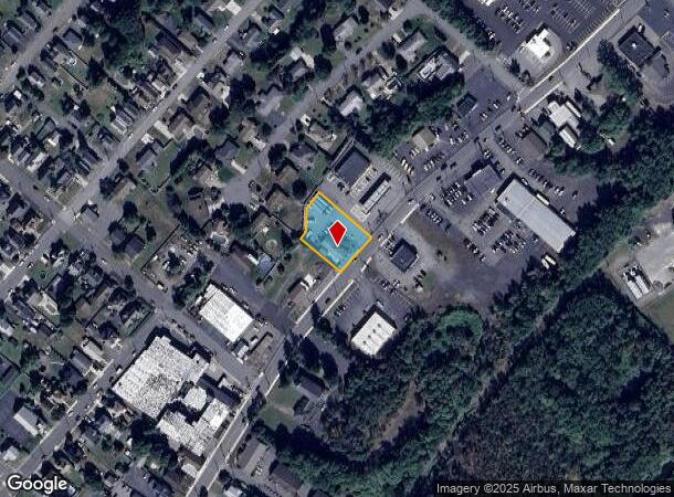 1624 Main St, Blakely, PA Parcel Map
