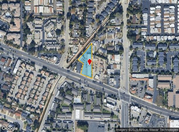  141 W Foothill Blvd, Pomona, CA Parcel Map