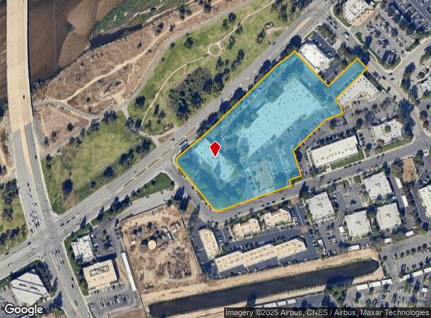 5385 Truxtun Ave, Bakersfield, CA Parcel Map