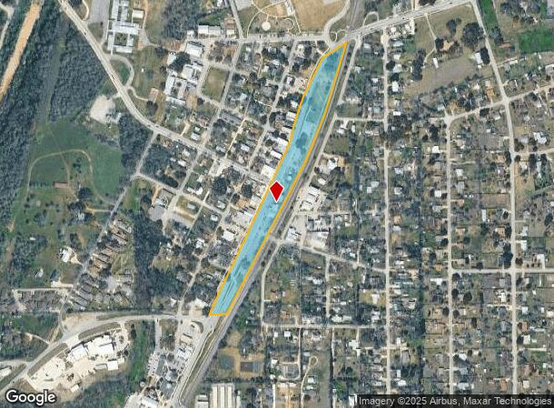 121 Main St, Buda, TX Parcel Map