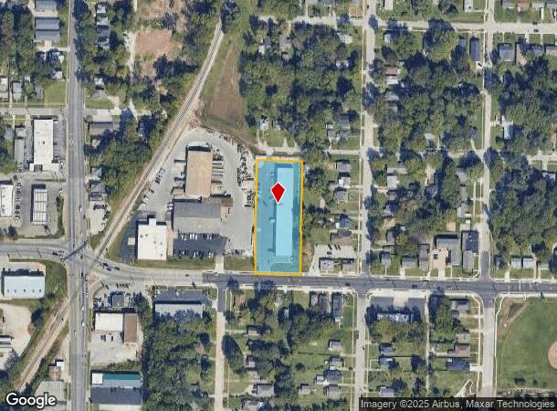 1309 E Division St, Springfield, MO Parcel Map