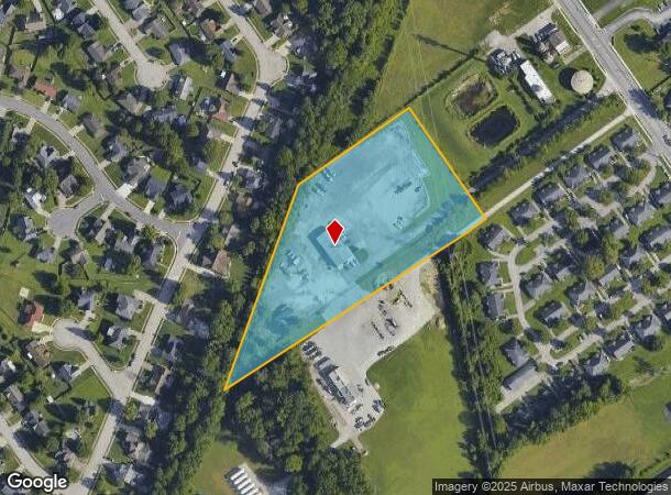  3113 Holmans Ln, Jeffersonville, IN Parcel Map