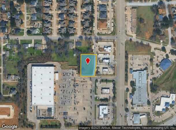  6421 Precinct Line Rd, Hurst, TX Parcel Map