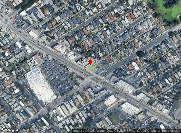  214 Lincoln Blvd, Venice, CA Parcel Map