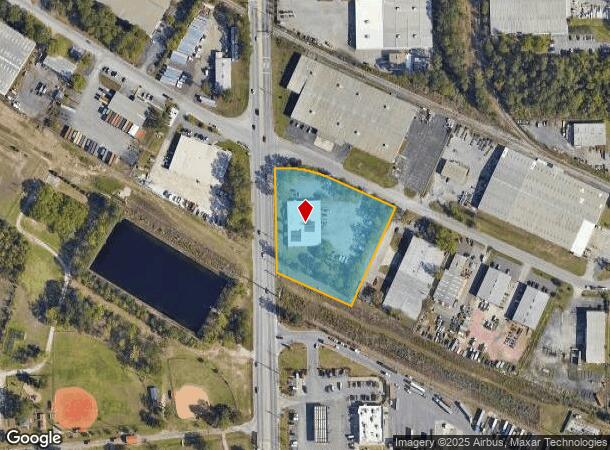 941 Commerce Cir, Hanahan, SC Parcel Map