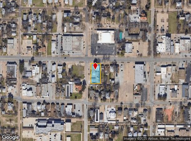  1821 9Th St, Wichita Falls, TX Parcel Map