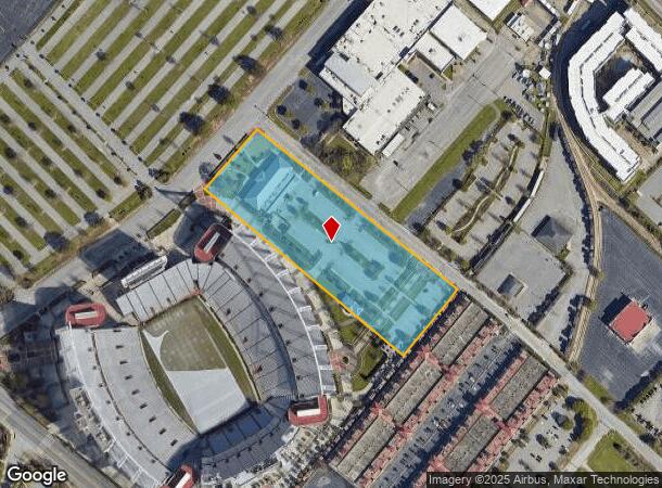 1101 George Rogers Blvd, Columbia, SC Parcel Map