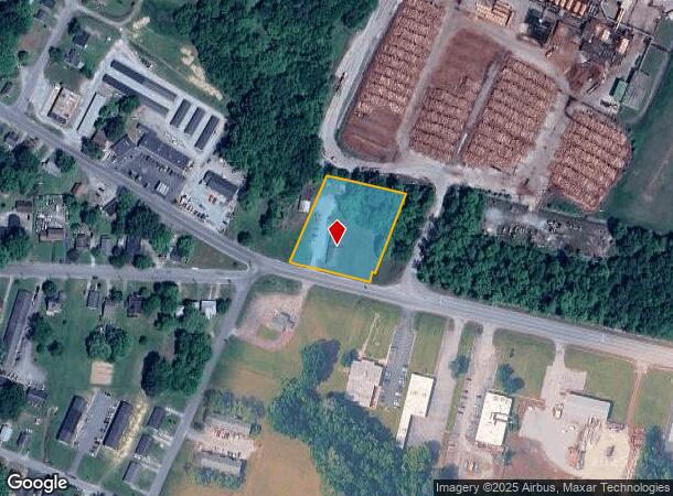 801 E Atlantic St, Emporia, VA Parcel Map