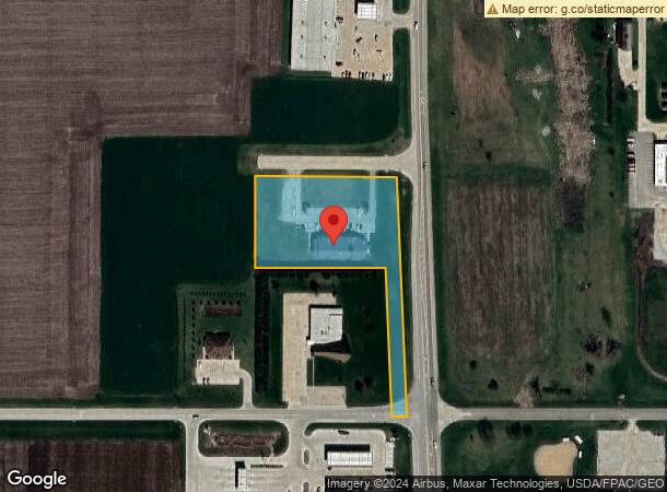  1202 W 11Th St, Vinton, IA Parcel Map