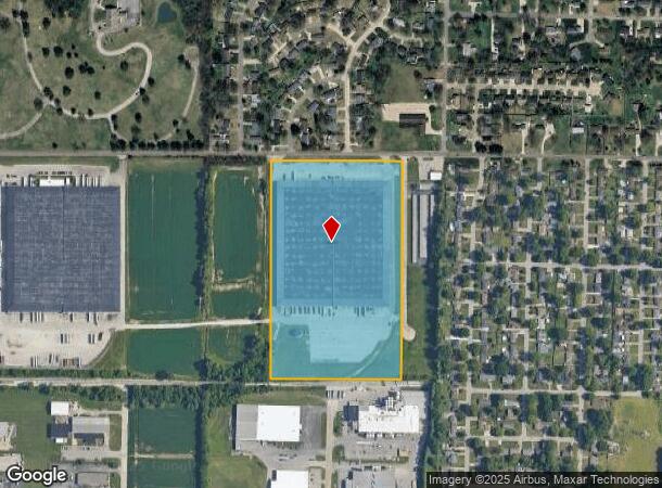  2301 Saint George Rd, Evansville, IN Parcel Map