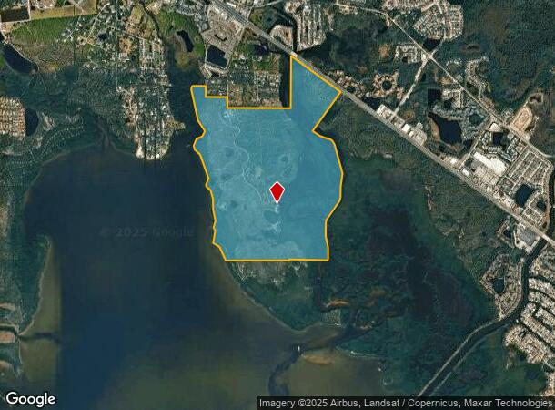  8001 Double Branch Rd, Tampa, FL Parcel Map