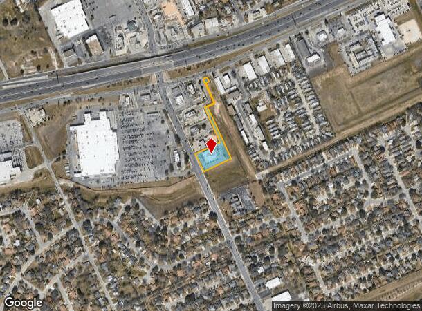  1075 S Walnut Ave, New Braunfels, TX Parcel Map