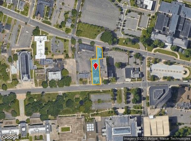  98 Farmington Ave, Hartford, CT Parcel Map