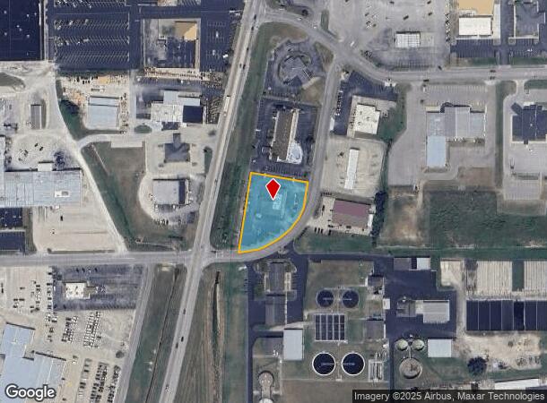 25 Indiana St, Jasper, IN Parcel Map