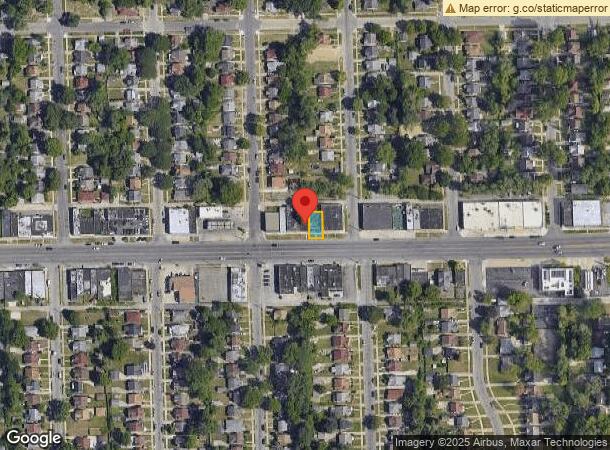  15924 W 7 Mile Rd, Detroit, MI Parcel Map