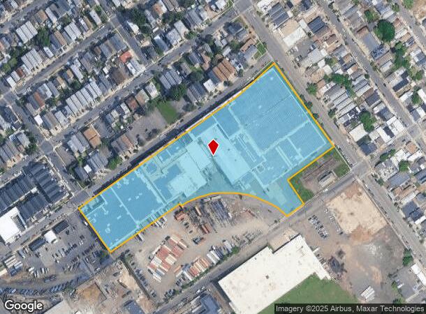  110 Elizabeth Ave, Elizabethport, NJ Parcel Map
