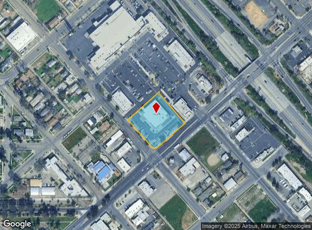  1165 Fresno St, Fresno, CA Parcel Map