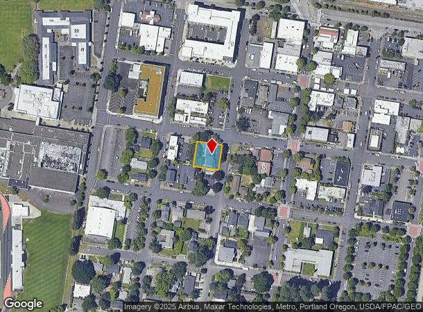  12720 Sw 2Nd St, Beaverton, OR Parcel Map