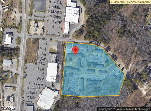  1200 N Eden Dr, Cayce, SC Parcel Map