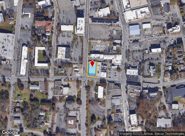  68 Asheland Ave, Asheville, NC Parcel Map