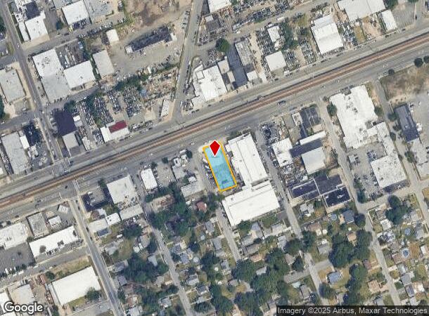 593 W Hoffman Ave, Lindenhurst, NY Parcel Map
