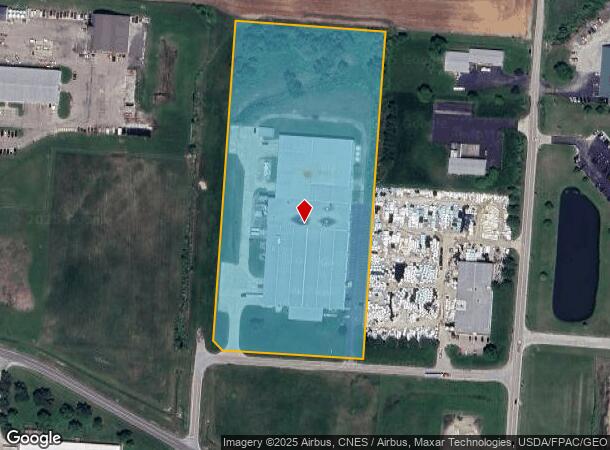  3165 Wilson Rd, Lancaster, OH Parcel Map