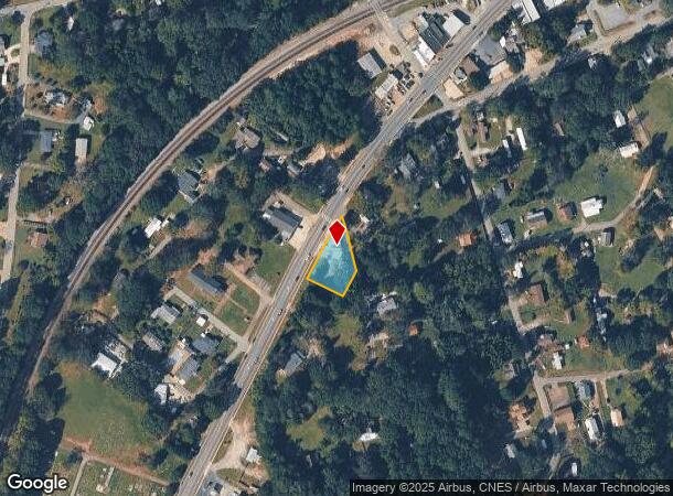  703 W Main St, Central, SC Parcel Map