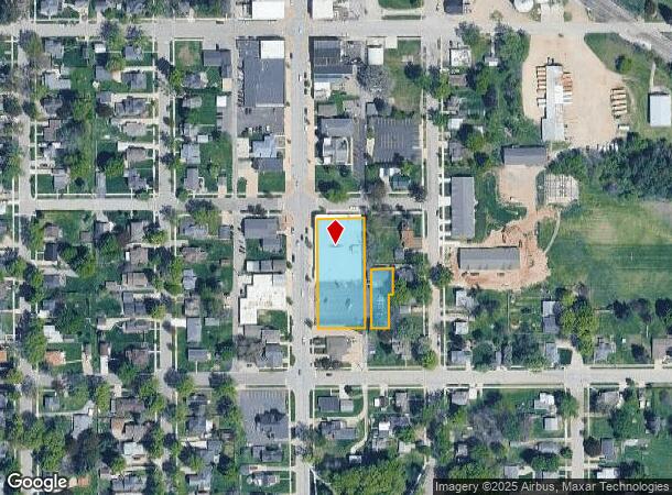  838 4Th Ave, Lake Odessa, MI Parcel Map