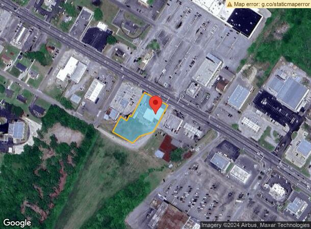  1314 Memorial Dr E, Ahoskie, NC Parcel Map