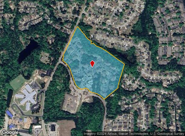  1448 Grove Park Dr, Columbus, GA Parcel Map