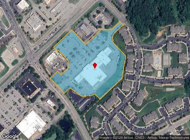  7945 Fayetteville Rd, Raleigh, NC Parcel Map