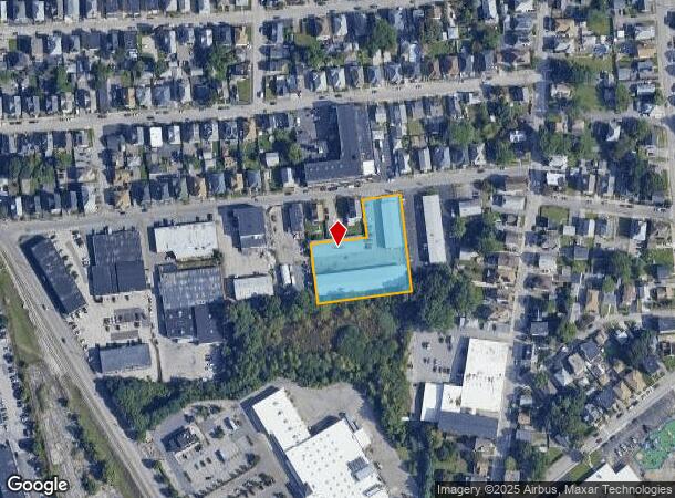 133 Webster St, Pawtucket, RI Parcel Map