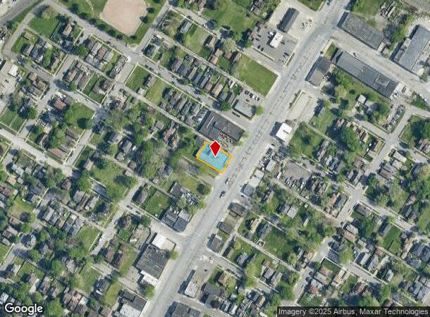  10288 W Jefferson Ave, River Rouge, MI Parcel Map