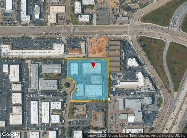  4879 Ronson Ct, San Diego, CA Parcel Map