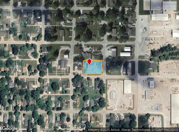  815 E Green St, Winterset, IA Parcel Map