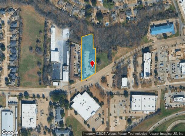 1901 W Pleasant Ridge Rd, Arlington, TX Parcel Map