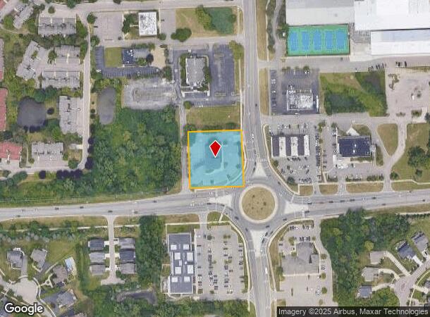  6120 W Maple Rd, West Bloomfield, MI Parcel Map
