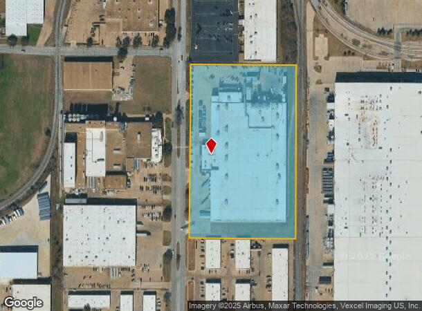 2005 S Great Southwest Pkwy, Grand Prairie, TX Parcel Map