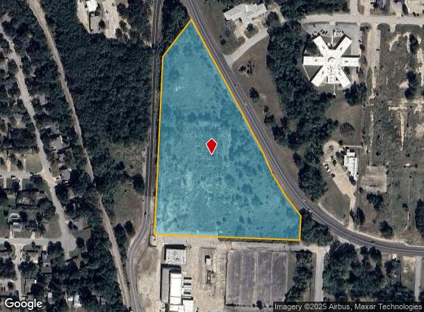 1405 W Washington St, Denison, TX Parcel Map