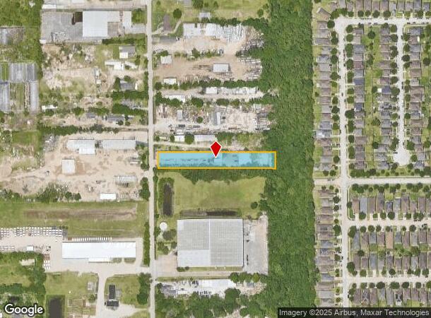  11980 Proctor St, Houston, TX Parcel Map