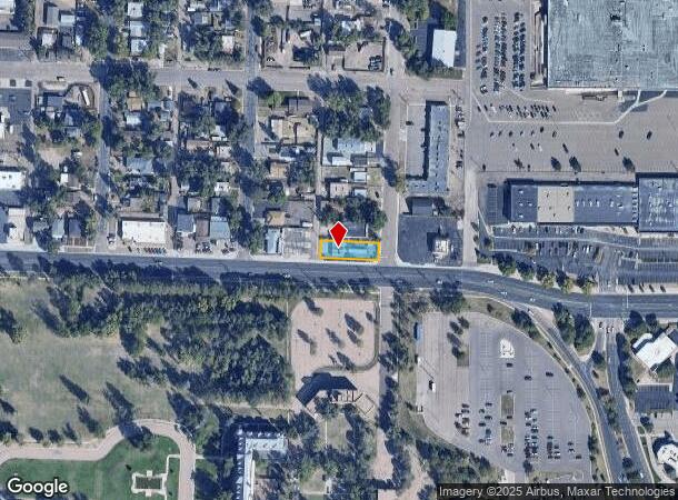  2020 E Pikes Peak Ave, Colorado Springs, CO Parcel Map