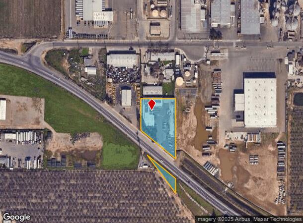  4257 E Keyes Rd, Ceres, CA Parcel Map