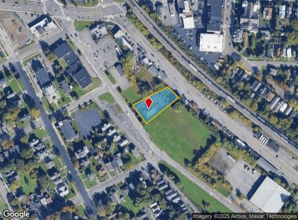  1524 W Fayette St, Syracuse, NY Parcel Map