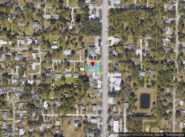  1510 S Wickham Rd, Melbourne, FL Parcel Map