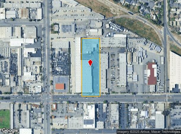 7541 Rosecrans Ave, Paramount, CA Parcel Map