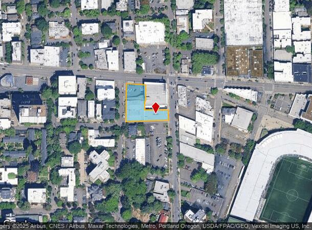  731 Sw 21St Ave, Portland, OR Parcel Map