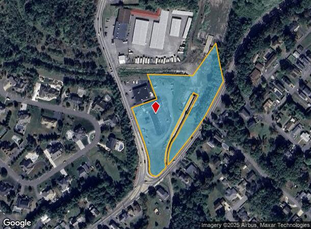  30 Stracham Rd, Olyphant, PA Parcel Map