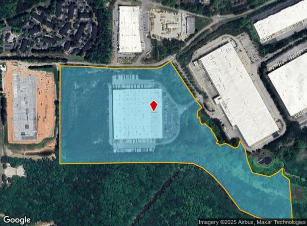 7701 Staples Dr, Lithia Springs, GA Parcel Map