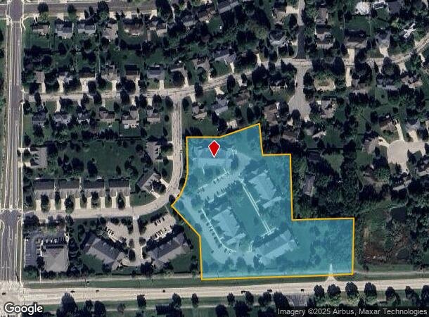 2121 Effingham Way, Sun Prairie, WI Parcel Map